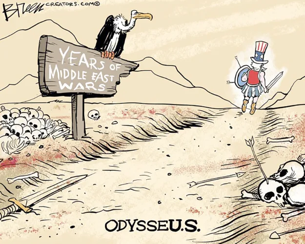 Editorial cartoon for July 27, 2026
